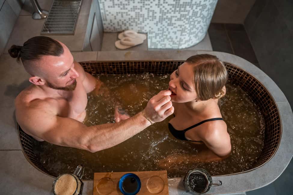 Prague: Beer Spa Experience with Unlimited Beer and Sauna - Unlimited Bernard Beer: Fun Add-On or the Main Event