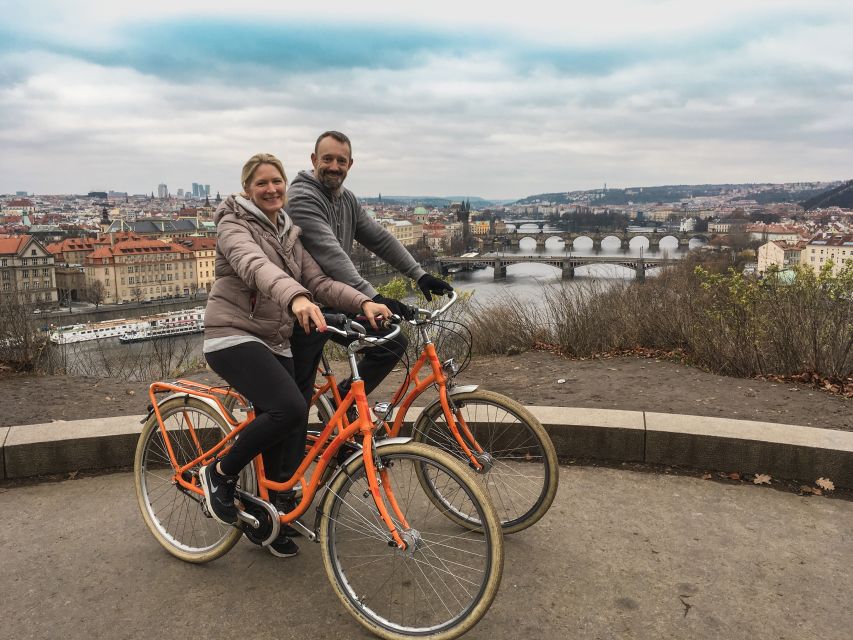 Prague: Bike or E-Bike City Tour with A Local Guide - Hotel Grandior, quick check-in, then practice