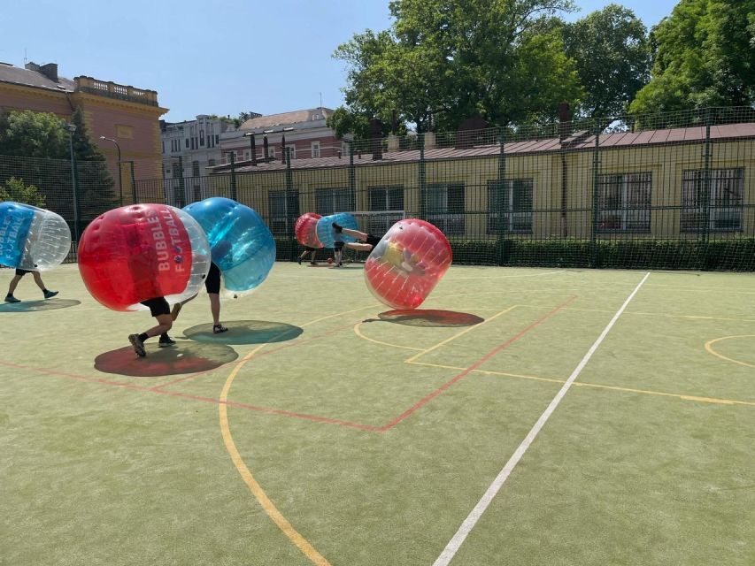 Prague: Bubbles football in city centre of Prague - Key highlights to know before you go