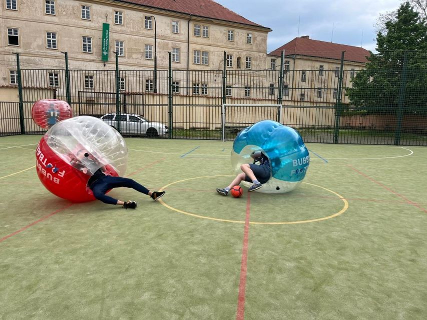 Prague: Bubbles football in city centre of Prague - Should you book Prague city-centre bubble football?