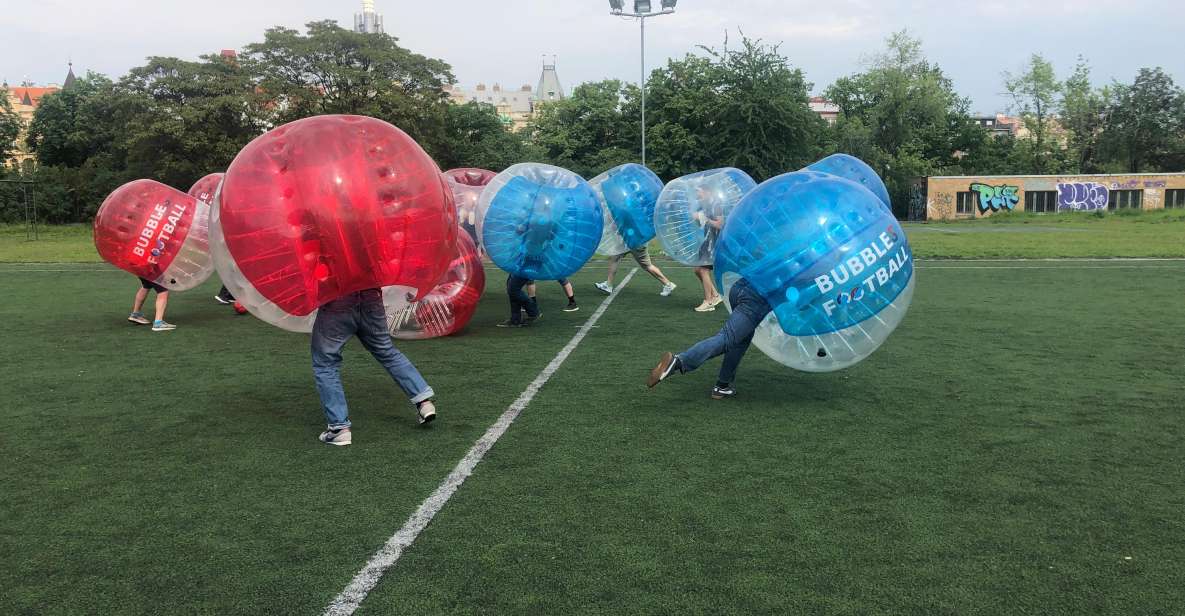 Prague: Bubbles football - Zorb Football in centrum - Key things that make this bubble football session worth your time