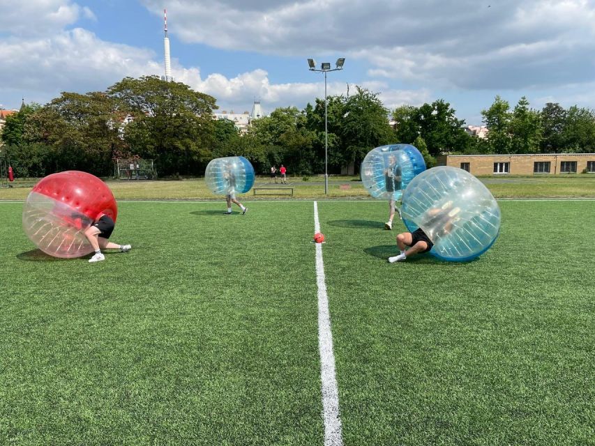 Prague: Bubbles football - Zorb Football in centrum - What happens before you start playing (and why it matters)