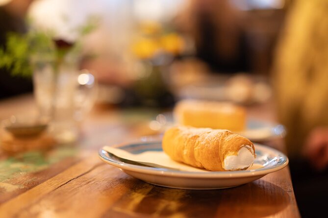Prague by Night: Drinks & Food Tour with Eating Europe - Charles Bridge area: Semínář Café and that garlic spread