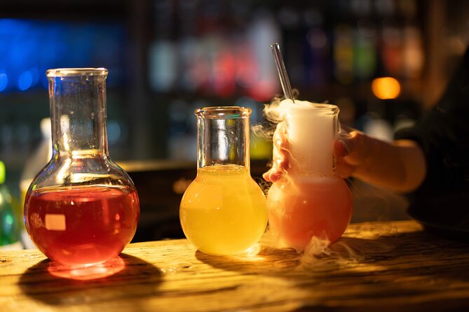 Prague by Night: Drinks & Food Tour with Eating Europe - Kellyxír alchemical pub: the smoking cocktail moment