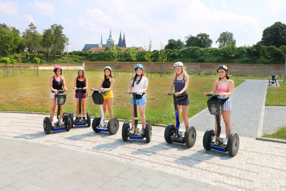 Prague: Castle and Monastery Segway Tour - Strahov Monastery: the highest viewpoint plus monastery beer
