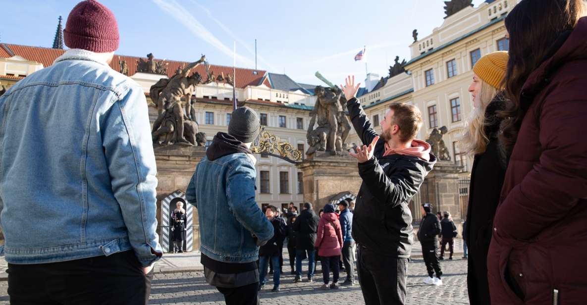 Prague: Castle Grounds & Highlights Walking Tour small-group - Getting up the hill by tram: less drag, more walking time