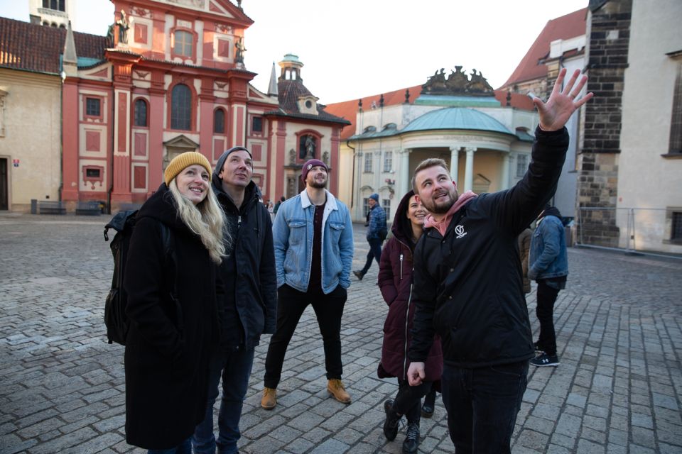 Prague: Castle Grounds & Highlights Walking Tour small-group - Prague Castle grounds without the 3–4 hour headache
