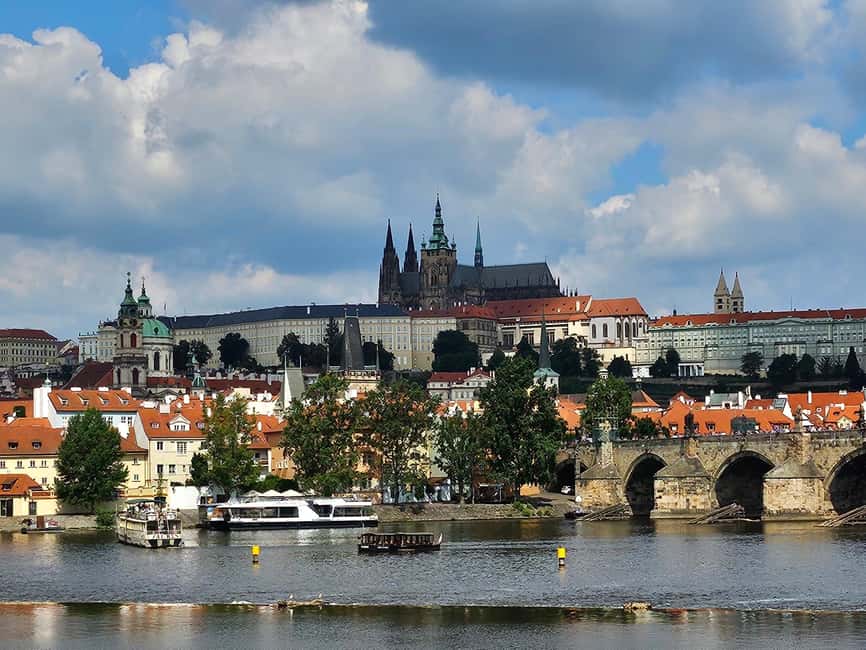 Prague Castle tour - St. Vitus Cathedral: outside views, and inside access by request
