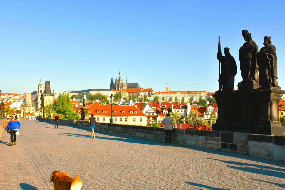 Prague: Charles Bridge Audio Guide with Tower Entry Ticket - Old Bridge Tower entry: what you’re adding beyond the bridge