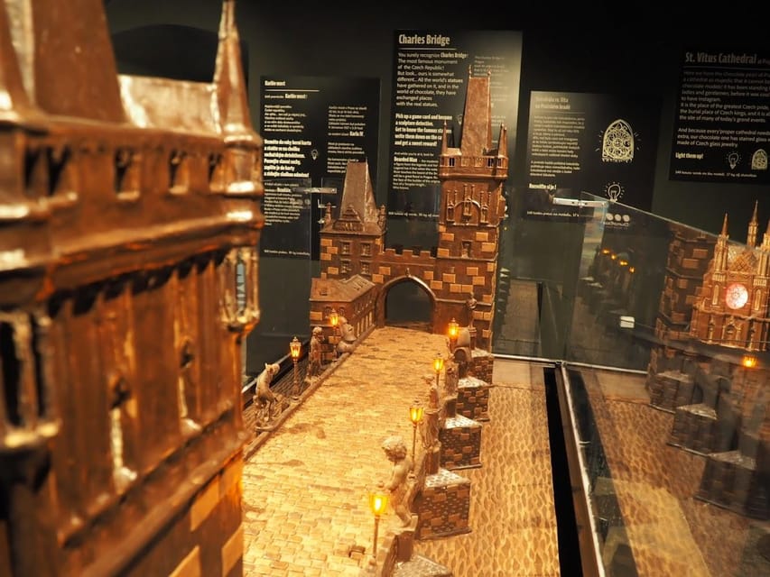 Prague: Choco Art Museum Ticket with Chocolate Making Class - The chocolate art show: statues, jewels, and that fashion-show twist