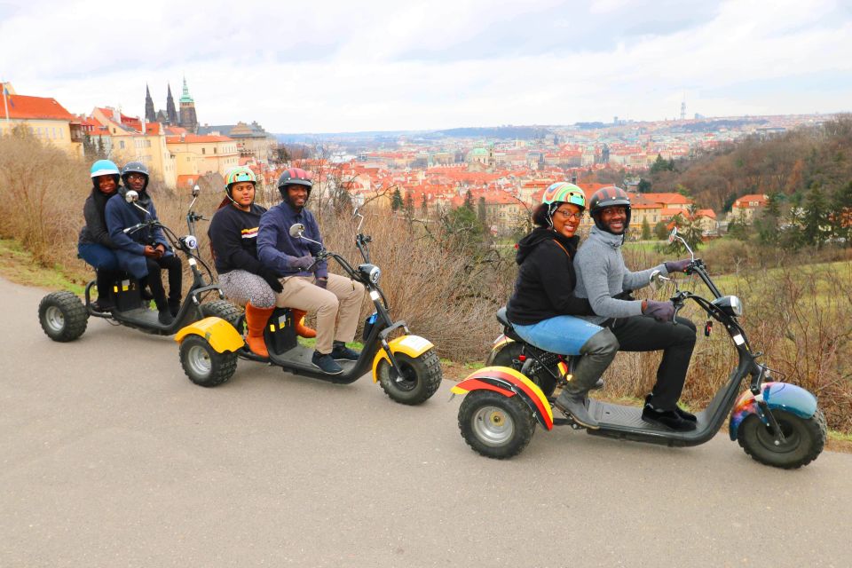 Prague: City Highlights Guided Electric Trike Tour - Rudolfinum and Letná Park: Architecture Views Without the Stair Workout