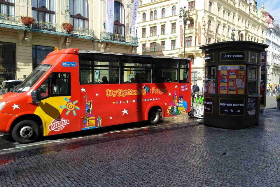 Prague: City Sightseeing HOHO Bus Tour & Optional Boat Tour - Where you start at Namesti Republiky kiosk (and what to do first)