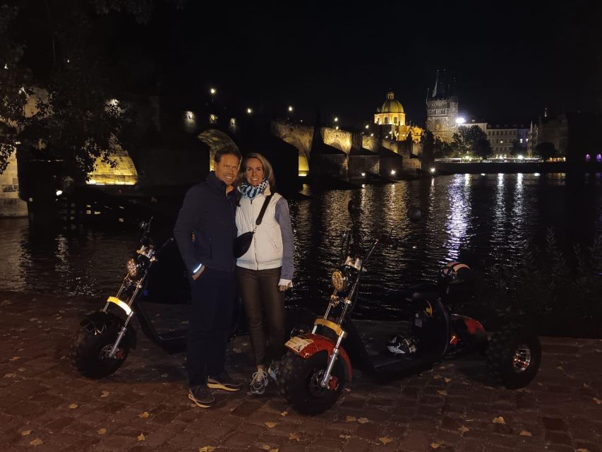 Prague City sightseeing in Night Trike Tour - How the Night Trike Experience Feels in Motion