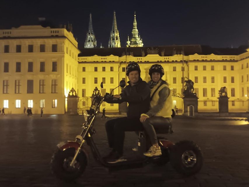 Prague City sightseeing in Night Trike Tour - Meet at Štěpánská 55: Starting Smoothly Matters