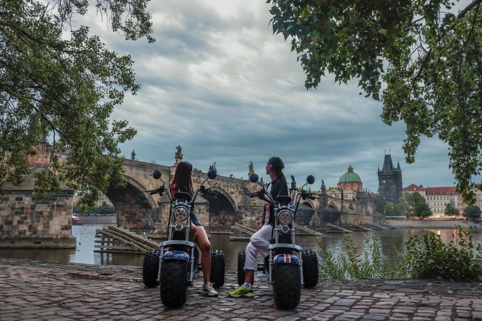 Prague City sightseeing in Night Trike Tour - The Training and Test Drive: The Part You’ll Be Glad You Get