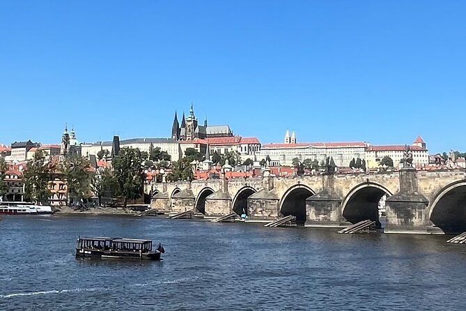 Prague city tour + Charles Bridge and Campa island small groups - Mánesův Most: a tram-and-road bridge with a painter’s name