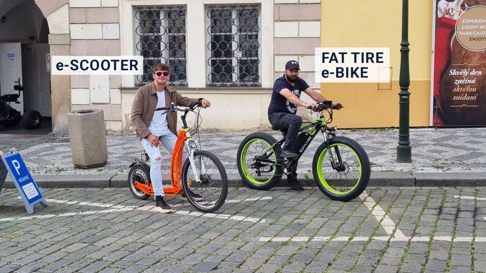 Prague: City Viewpoints Tour by Electric Fat Bike - Water Mill with Gremlin and the Kafka-Wired Side of Prague