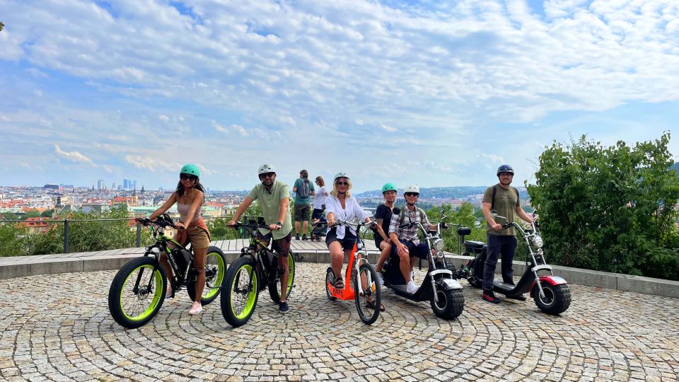 Prague: City Viewpoints Tour by Electric Fat Bike - Castle District and Strahov Monastery: Where the City Gets Bigger