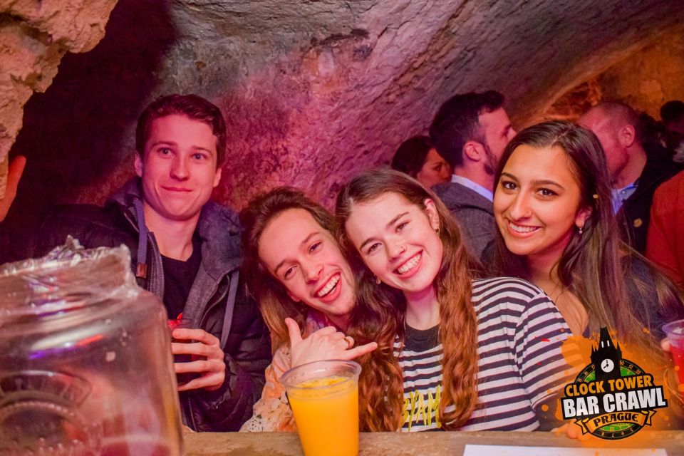 Prague: Clock Tower Bar Crawl with Drinks and Shots - Key highlights to look for