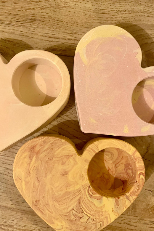Prague: Craft your unique tea-candle holder set - Pick Your Holder Shape and Colors (Then Add Depth)