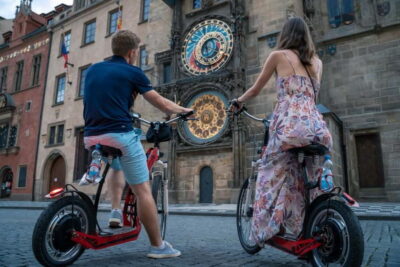 Prague: E-Bike or E-Scooter Tour with A Local Guide - Where the tour starts: Grandior Hotel Prague and the first ride moment