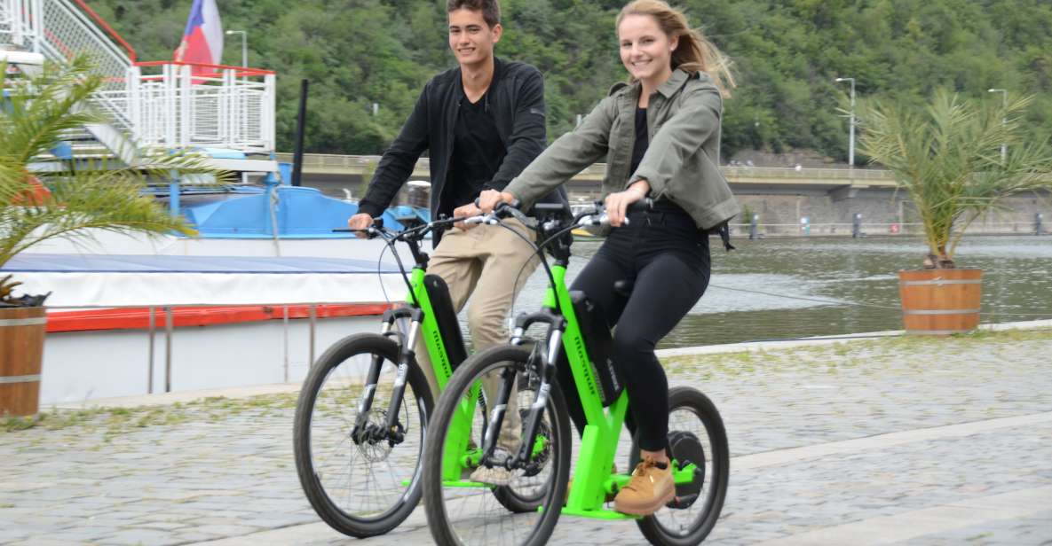 Prague: Electric Scooter & Cruiser Fat eBike Rental - Hills and viewpoints: Petřín and Letná from electric assist