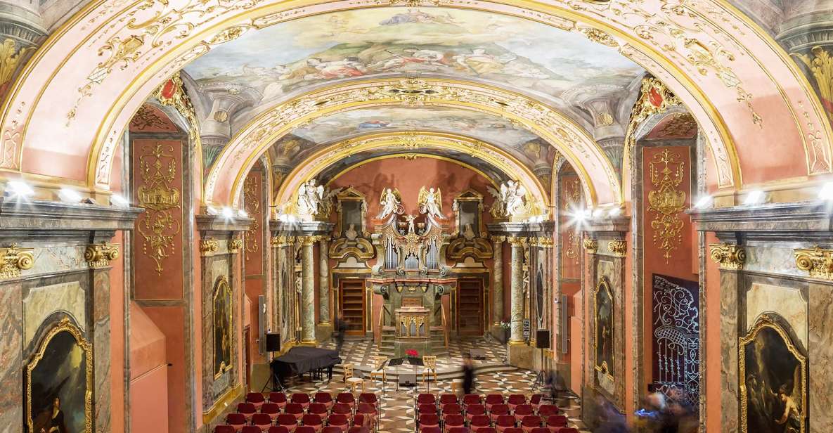 Prague: Entry Ticket Classical Concert at the Mirror Chapel - The 5pm concert: Mozart, Vivaldi, Bach, Verdi, and Beethoven in one hour