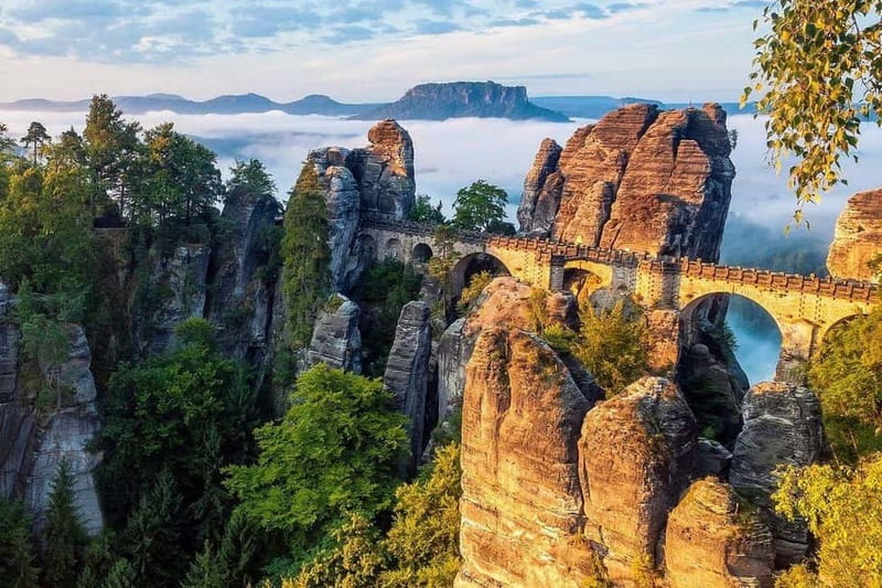 Prague: Escape the City - Bohemian & Saxon Switzerland Trip - Pravčická Gate hike (April–October): Europe’s largest sandstone arch takes effort