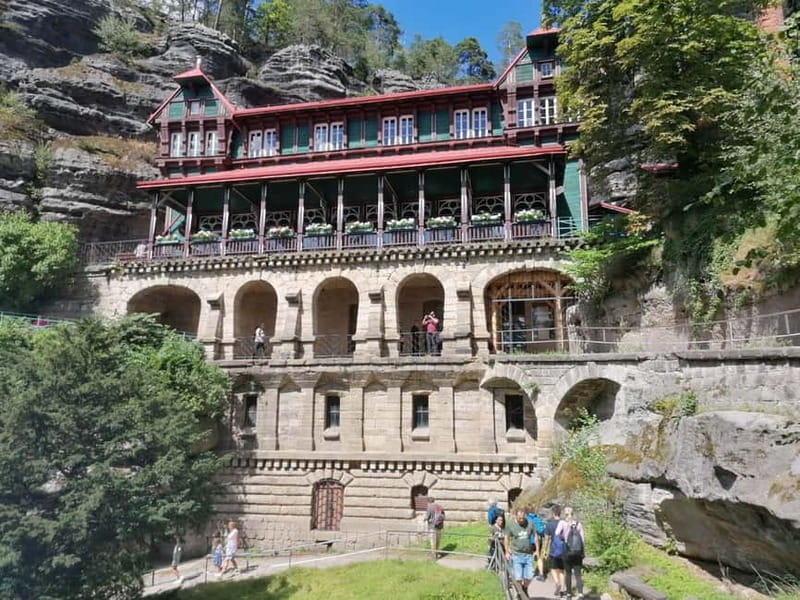 Prague: Escape the City - Bohemian & Saxon Switzerland Trip - Tisa Rocks Labyrinth: a Narnia-style walk that stays family-friendly