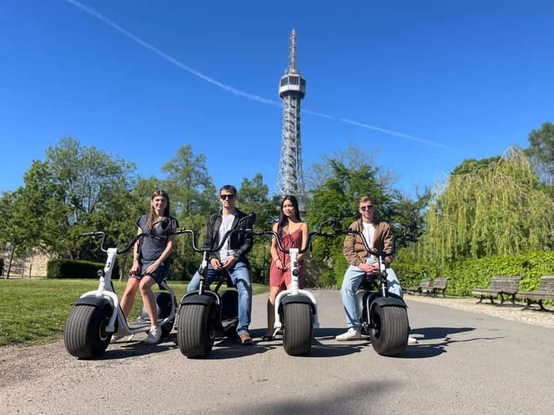 Prague: Fat Tire or Regular Scooter Tour with A Local Guide - Hugo Bike vs SCROOSER fat tire: which ride fits you