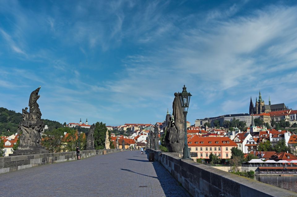Prague For The First Time: 2-hour Private Walking Tour - From Pařížská Street to the Jewish Quarter and the Old New Synagogue