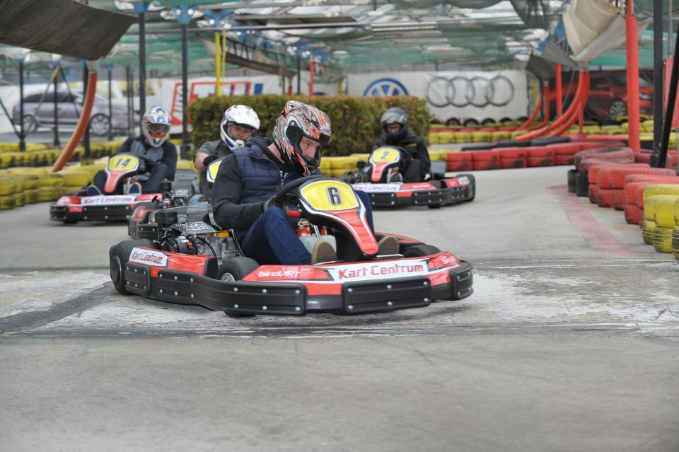 Prague: Go-Kart Racing Experience - Results, food, and small perks that complete the package