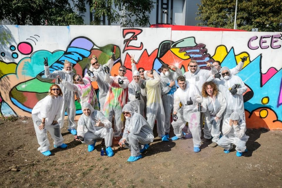 Prague Graffiti Workshop For Groups & Team-Building Groups - From Sketch to Spray: The Techniques You’ll Actually Use