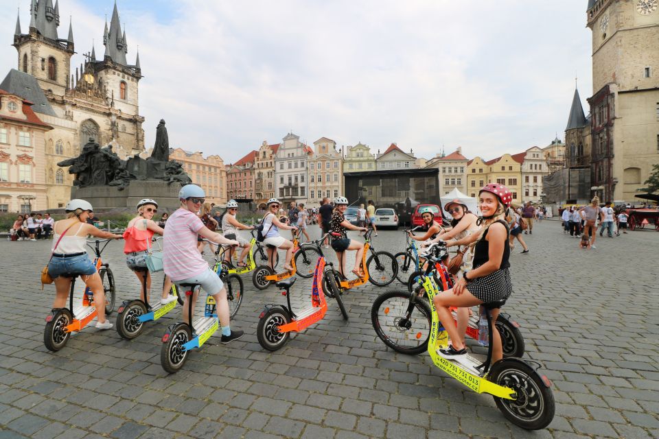 Prague: Grand e-Scooter Guided Tour - Petrin Hill, Petrin Tower, and the Best Downhill Rhythm
