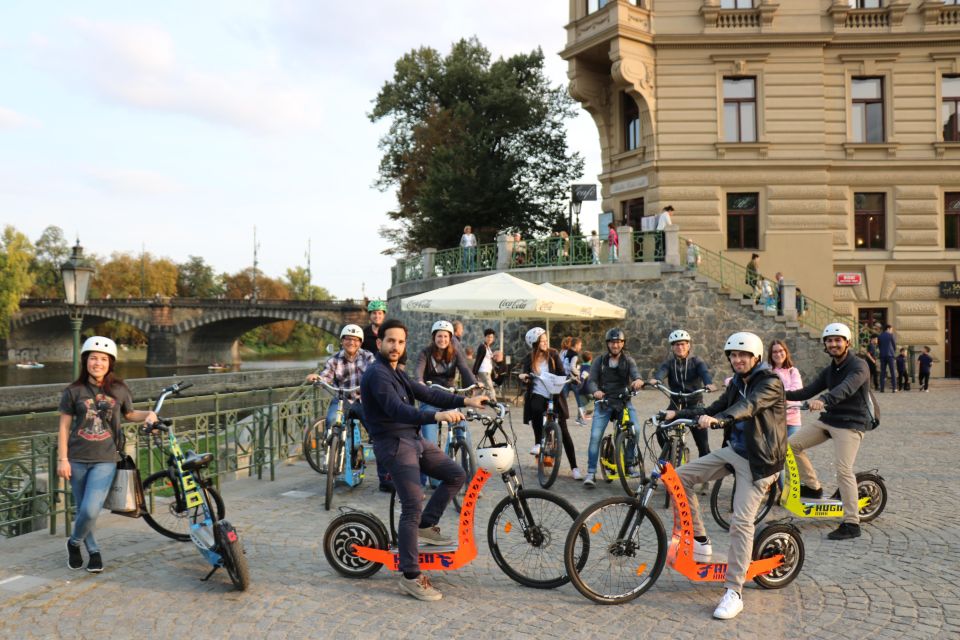 Prague: Grand Segway and eScooter Live Guided City Tour - Lennon Wall, Kampa Island, and Charles Bridge—classic sights, but paced right