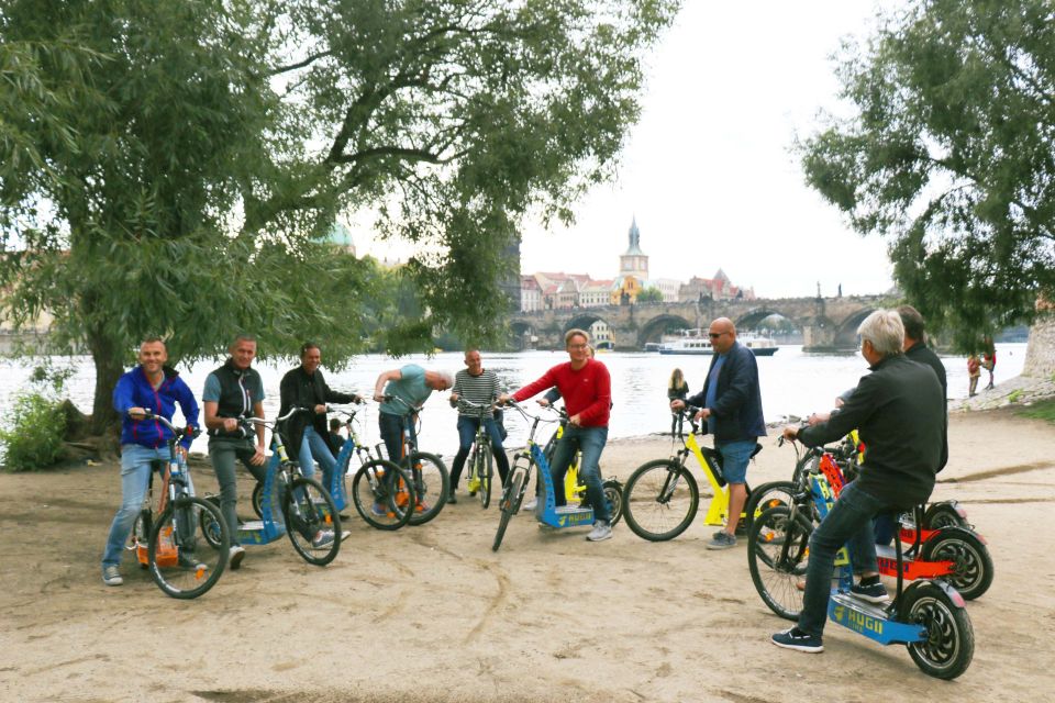 Prague: Grand Segway and eScooter Live Guided City Tour - Kafka Museum, Letná viewpoints, and the giant metronome effect