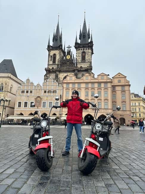 Prague: Guided Fat Tire e-Scooter Tour - Price and value: $72 for 2 hours of Prague highlights