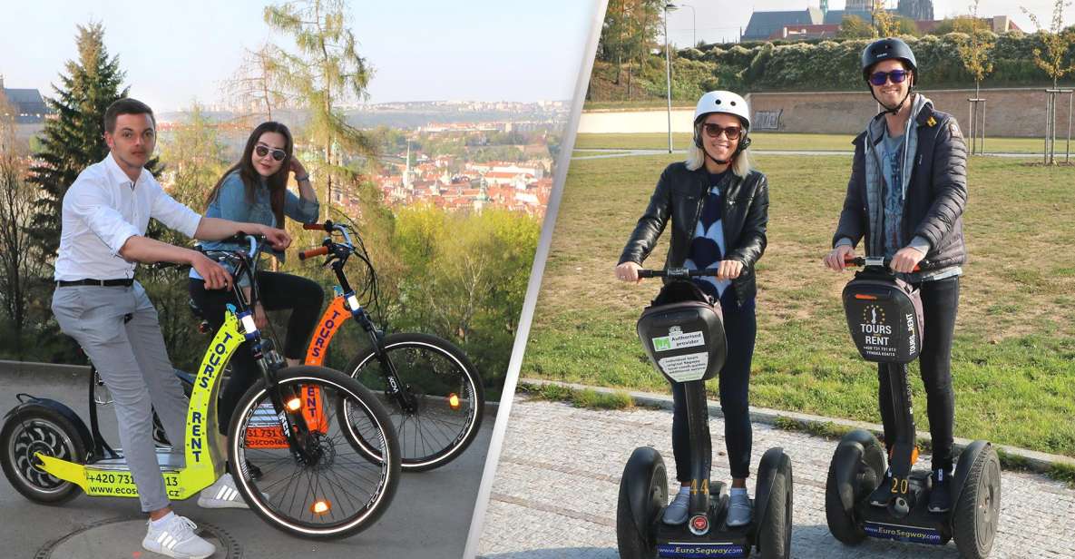 Prague: Half-Day Guided Tour by Segway and E-Scooter - Key highlights worth your time