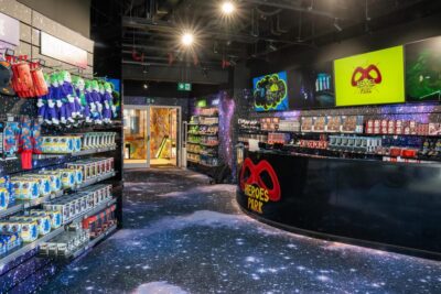 Prague: Heroes Park Superhero Store Entry Ticket - Merchandise you can actually shop: action figures and limited editions