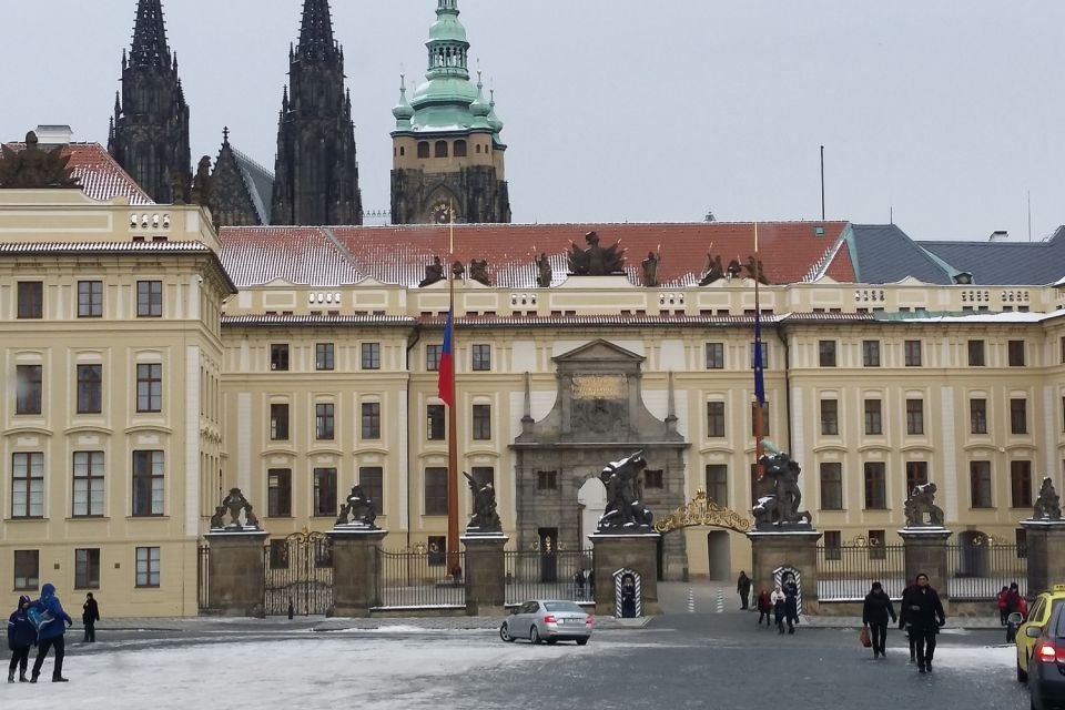 Prague: Historic City Center Bus Tour with Top Sights - Audio guide reality check: 26 languages, pre-recorded, and what to bring for sound