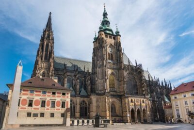 Prague Hradcany Castle, St Vitus Cathedral Tour with Tickets - Where you meet: Hradčanské náměstí and the Masaryk statue