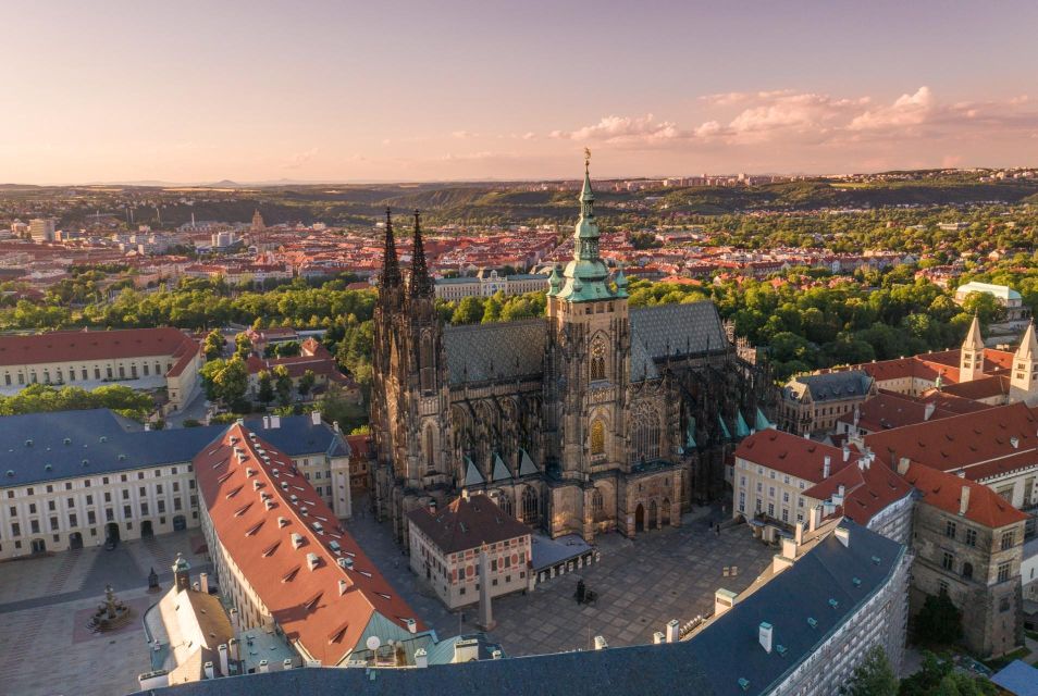Prague Hradcany Castle, St Vitus Cathedral Tour with Tickets - St George’s Basilica: the art-and-identity side of the castle