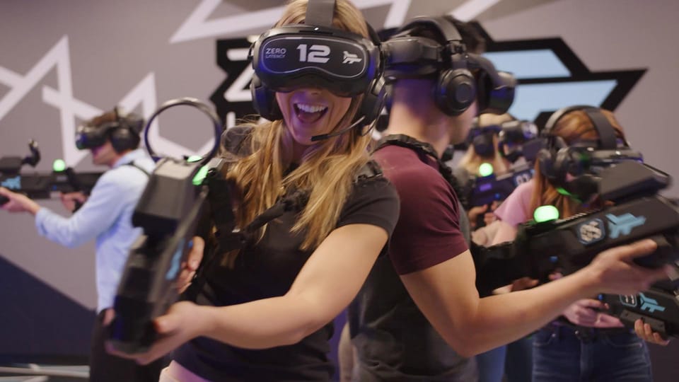 Prague: Immersive VR multiplayer experience - Choosing Your Game: zombies, rogue robots, and family-friendly worlds