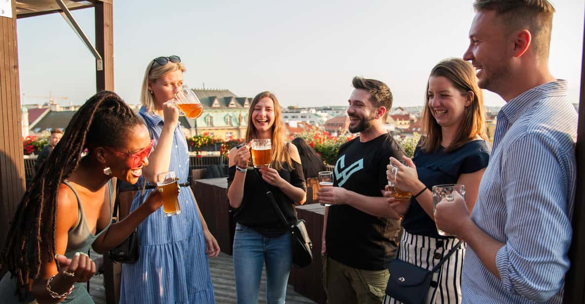 Prague: Local Pub Walking Tour with 5 Beers - Meeting at Franz Kafka - Rotating Head (and what to look for)