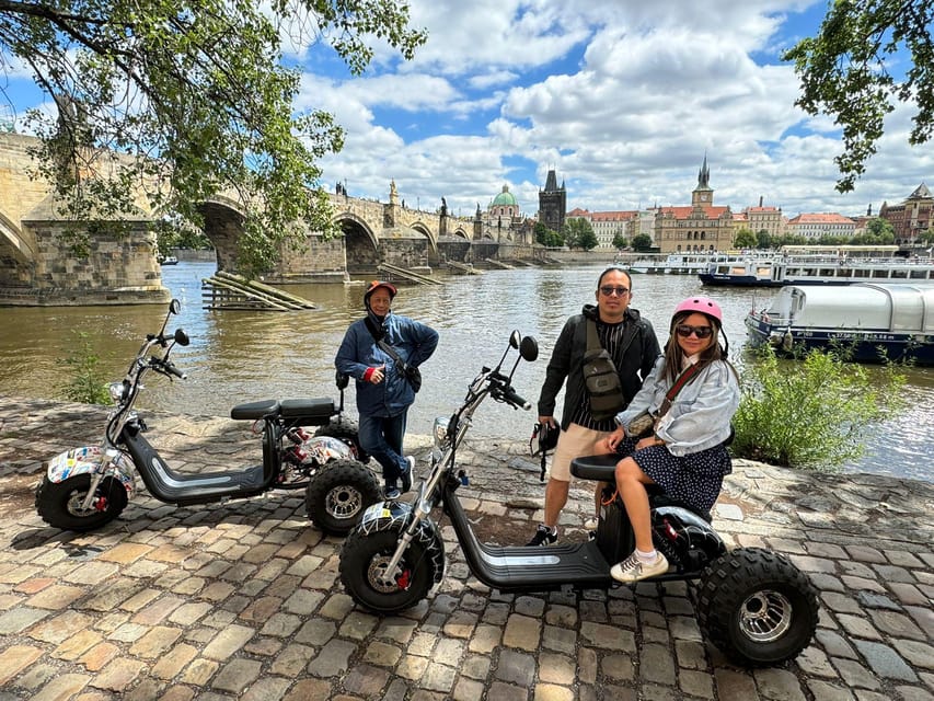 Prague Monastery & Panoramic Viewpoint Electric Trike Tour - Viewpoint time and Prague Castle: quick context, real payoff