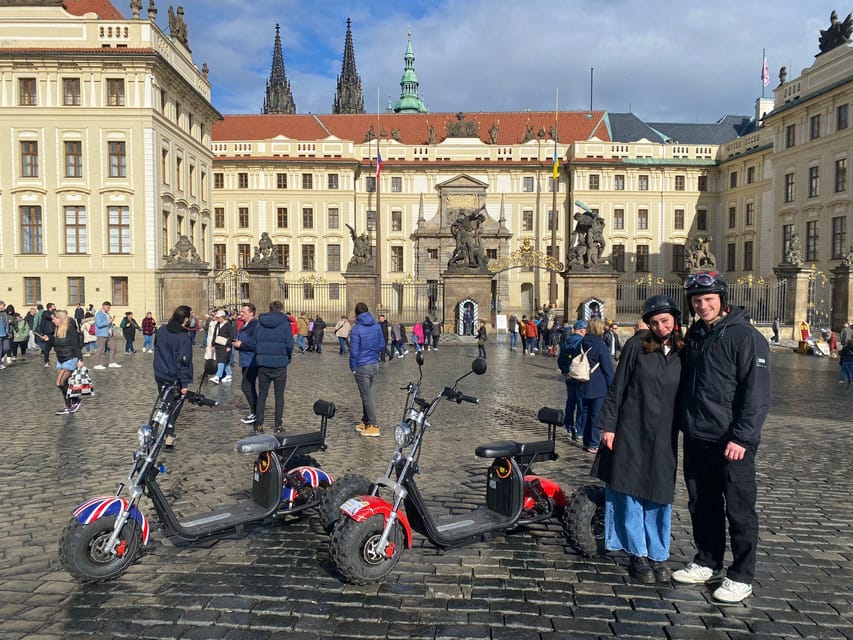 Prague Monastery & Panoramic Viewpoint Electric Trike Tour - The Great Strahov Stadium and Petrin Hill: viewpoints with a history layer