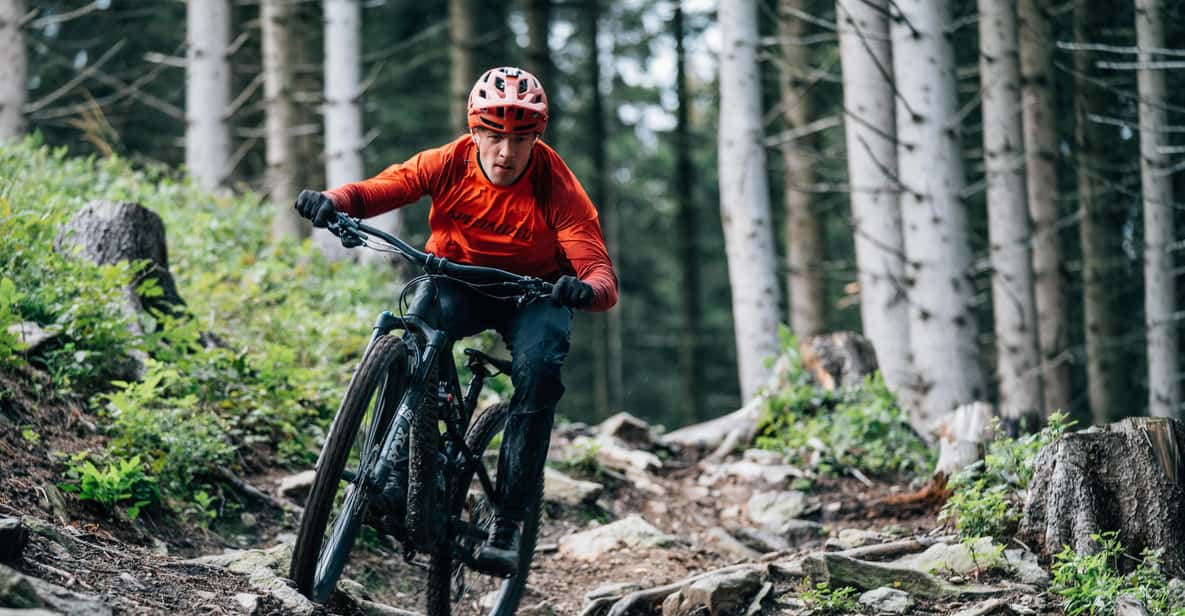 Prague Mountain Biking: Blast Through The Best Singletracks - The 29” full-suspension bike with 150mm travel isn’t just gear flex