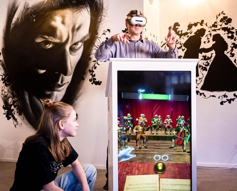 Prague: Mozart Interactive Museum Entry Ticket - VR, voice-overs, films, and models: why the tech doesn’t feel like fluff