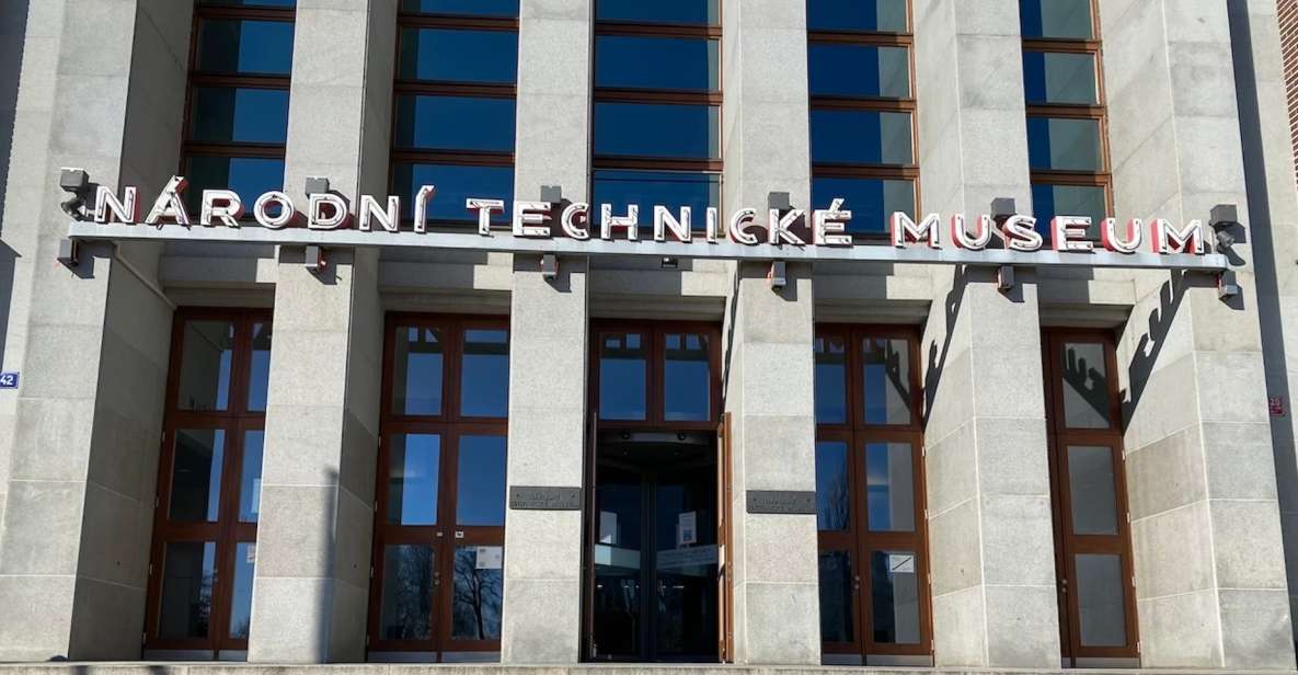 Prague: National Technical Museum Entry Ticket w/ Intro Tour - Pacing tips: how to enjoy it in about 3 hours