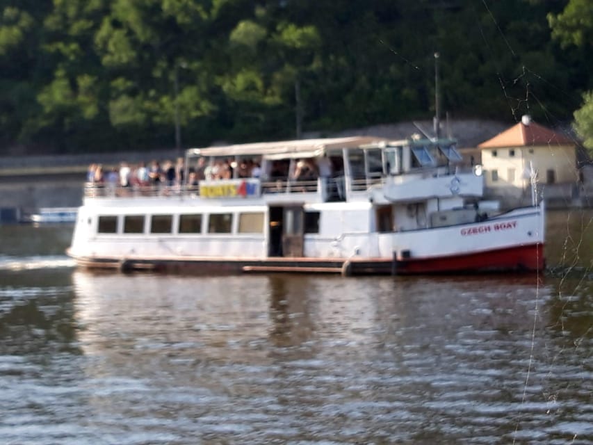 Prague: New Year's Eve Cruise through Midnight - Where You Board: Dvořák Embankment and St. Agnes Monastery